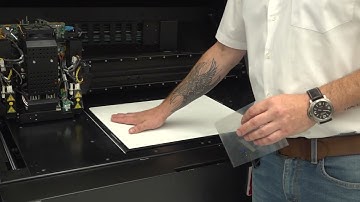 Stratasys Academy | J850 Prime FabriX 3D Printer: Calibrating the Tray for Fabric Materials