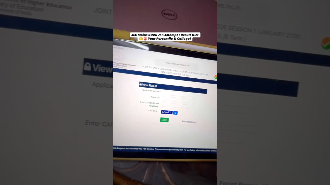 JEE Mains 2026 Result OUT 😱 JEE Mains Result 2026 😭 JEE Mains Result m 