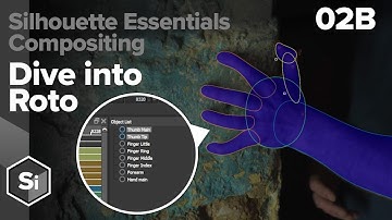 Silhouette Essentials Comp - 02B Creating Roto Splines [Boris FX compositing]
