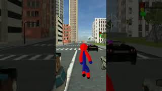 Amazing Spider-Stickman Rope Hero #android Gameplay #shortvideo screenshot 4