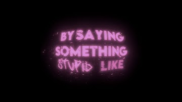 Thumbnail of Something stupid by Frank sinatra & Nancy Sinatra #lyrics #songlyrics #overlay #franksinatra