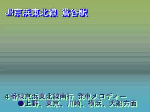 【音声のみ】JR京浜東北線 鴬谷駅発車メロディー《画像なし》