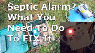 Aerobic Septic System Alarm Troubleshooting  Gast or Hiblow Pump Not Working