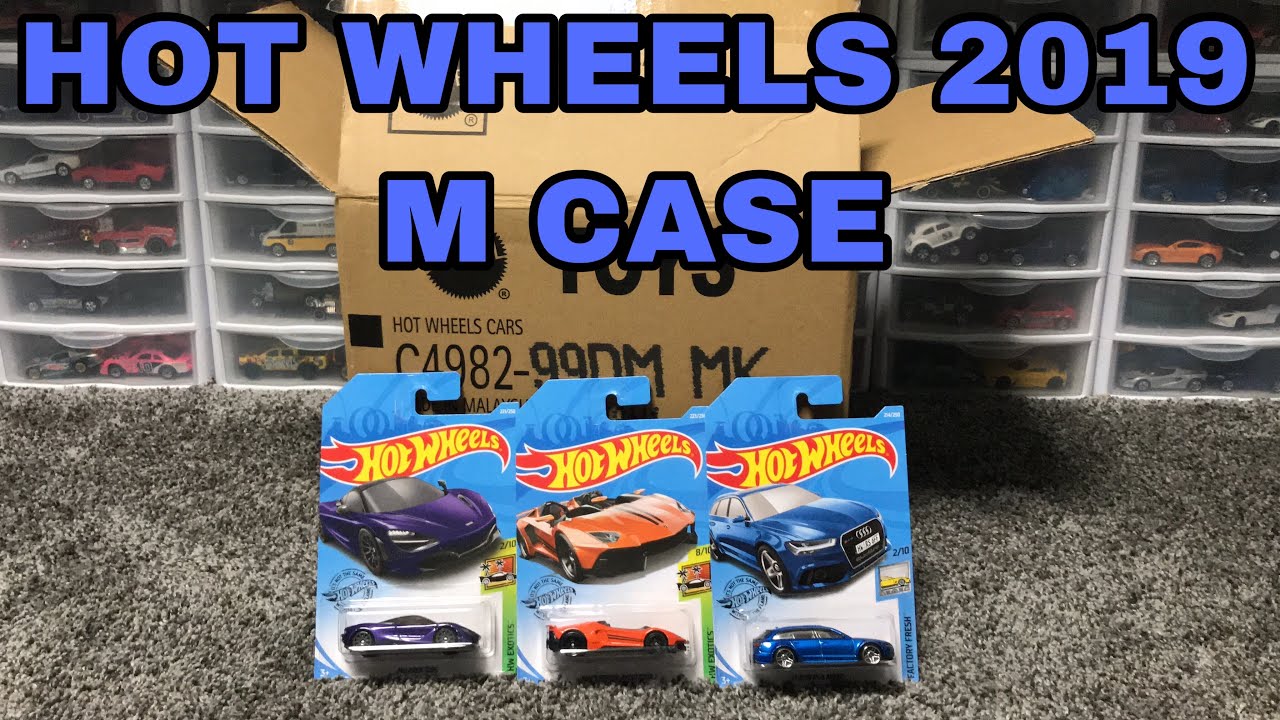 hot wheels 2019 m case