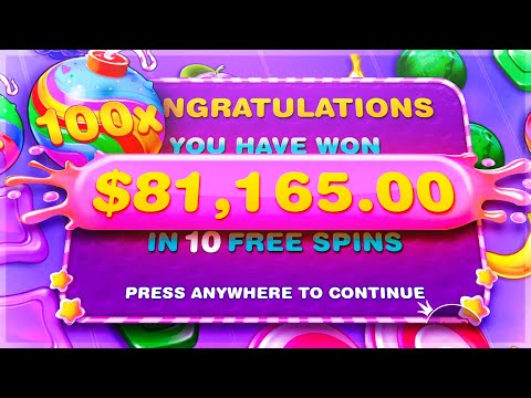 INSANE $80,000+ SWEET BONANZA WIN!