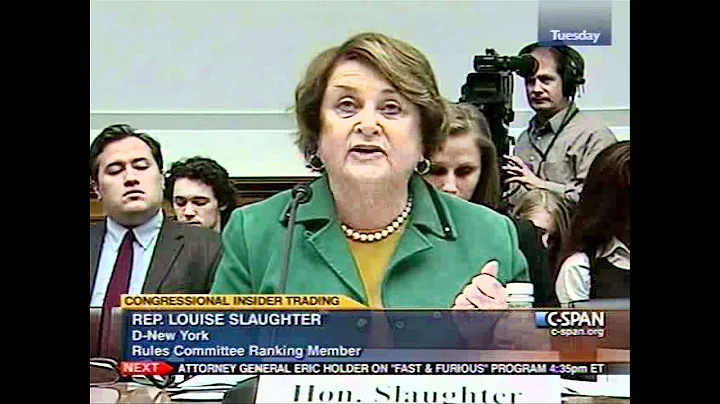 C-SPAN -- STOCK Act -- Sunlight mentioned