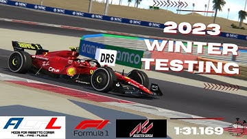 BRAND NEW!!! F1 2023 Mod By ACFL - 2023 Bahrain Circuit Skin By Pyyer - Assetto Corsa - 1:31.169
