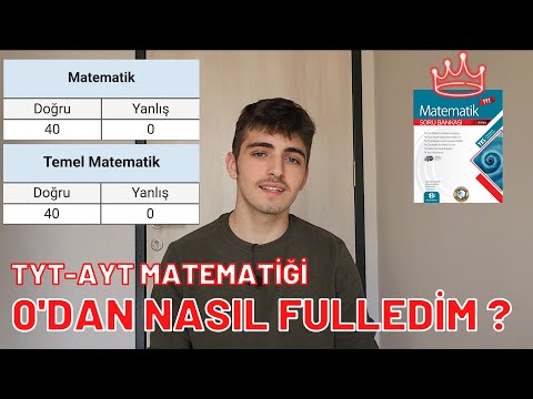 0'dan Gelip TYT-AYT Matematiği Nasıl Fulledim ? | Zorlananlara Özel Taktikler !