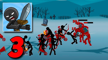 Stickman War Legend of Stick - Gameplay Walkthrough Part 3 (Android, iOS)