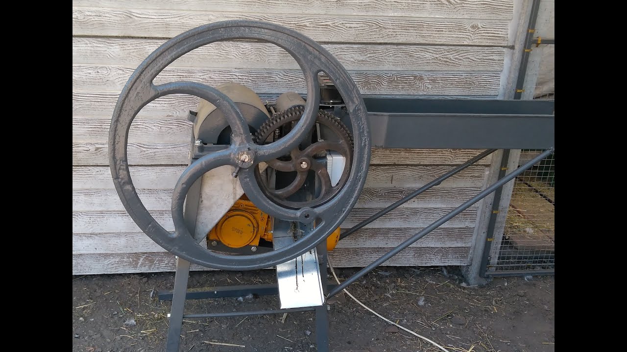 Сечкарня своими руками схема изготовления