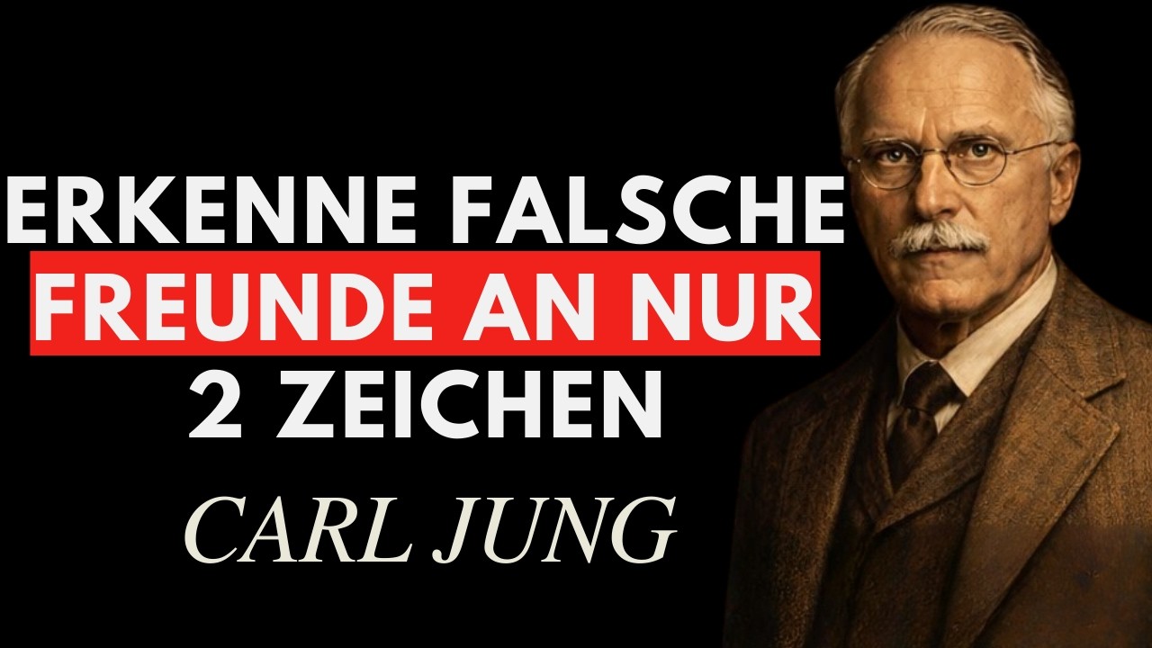 DIE ZWEI PSYCHOLOGISCHEN ZEICHEN, DIE FALSCHE FREUNDE ENTLARVEN – CARL JUNG SPRICHT