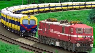 WAG9 DR SILVER RESCUE MEMU TRAIN | BUMPY RAILROAD | Train Simulator | Railworks | NTG GAMING screenshot 2