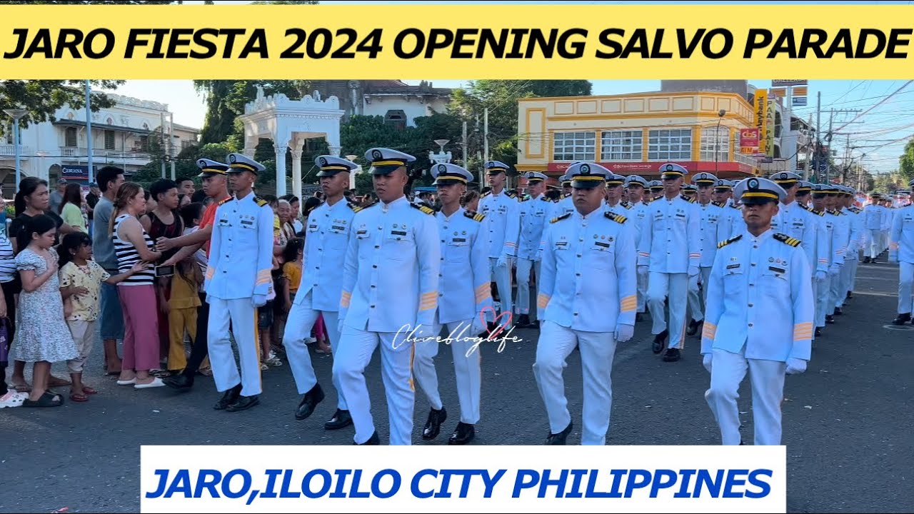 JARO FIESTA 2025 OPENING SALVO PARADE - JARO,ILOILO CITY PHILIPPINES 