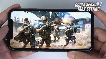 iPhone XR test game Call of Duty Mobile 2021 Season 7 CODM