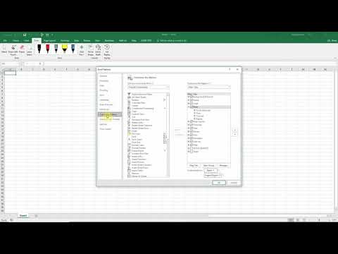 Customising Ribbon and Menus in Excel A Short Guide