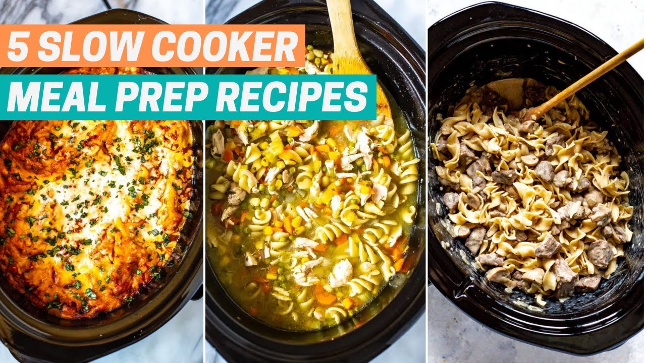 5 HEALTHY SLOW COOKER RECIPES | simple Crockpot Recipes Perfect for ...
