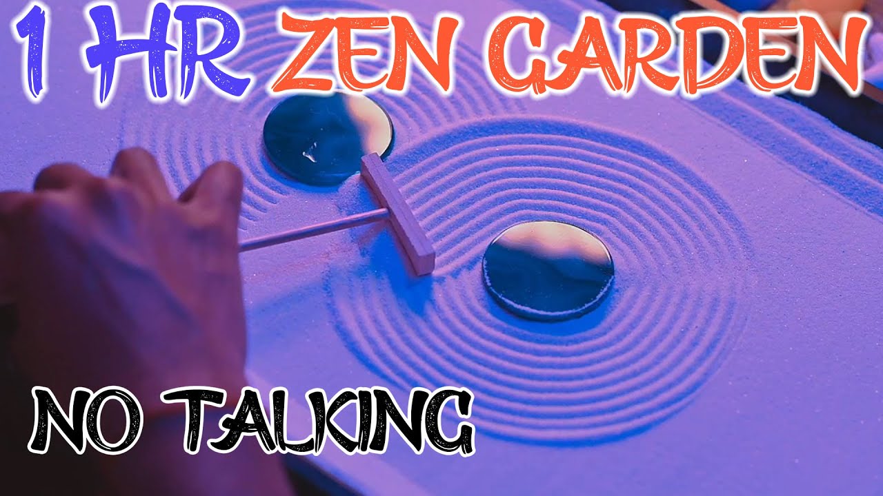 1HR Zen Garden ASMR / No Talking