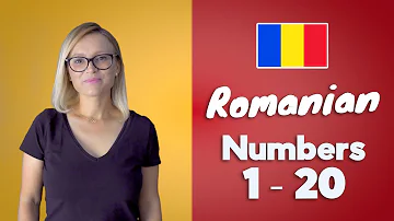 Romanian Numbers 1-20 | Romanian Language | Romanian in Three Minutes