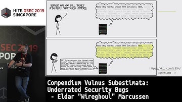 #HITBGSEC COMMSEC: Underrated Security Bugs - Eldar "Wireghoul" Marcussen