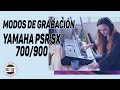 Modos de grabación en teclados Yamaha PSR SX