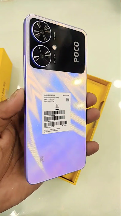 Poco m6 5g smartphone⚡under 10k best smartphone poco m6 first look & review