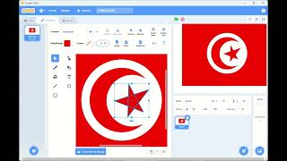Tunisian Flag scratch 3  #scratch