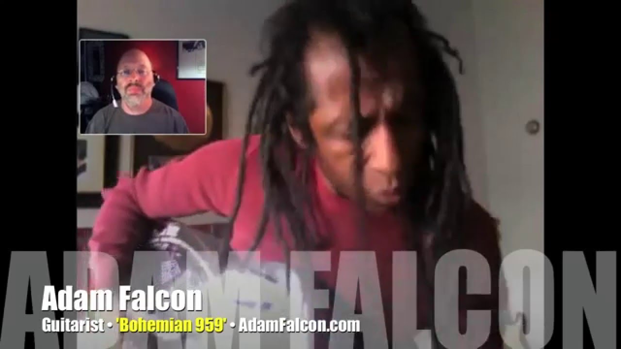 Guitarist Adam Falcon plays two songs live! INTERVIEW, PERFORMANCE