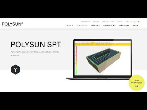 Planning PV Systems with Polysun SPT