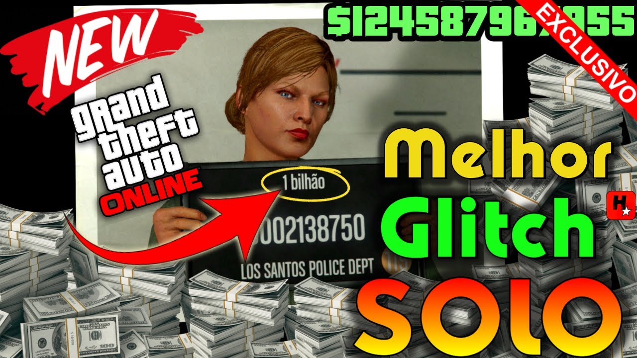 CÓDIGO DE DINHEIRO NO GTA 5? - COMO FICAR BILIONÁRIO? GTA ONLINE GLITCH DE  DINHEIRO SOLO !!! 