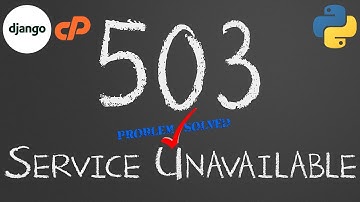 Solved error 503 Services Unavailable Deploying Python Django on cPanel 2022.