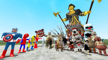 ALL DARK DECEPTION VS 3D SANIC MORVEL MEMES in Garry