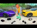 Mr. Joe &amp; Older Mr. Joe Found Phone on Camaro with Instagram Masks VS Pranks Kids Video
