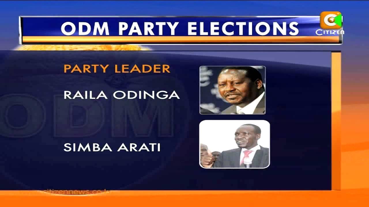 ODM Party Elections Watch - YouTube