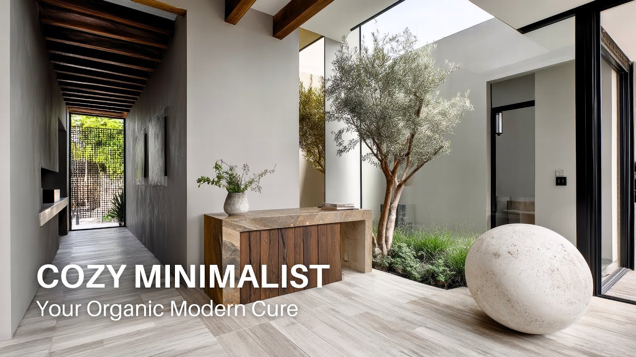 Organic Modern – это новый минимализм: 5 предметов интерьера, которые создают уют.