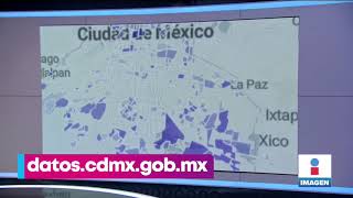 Presentan mapa de casos activos de Covid-19 por colonias de la CDMX | Noticias con Yuriria Sierra