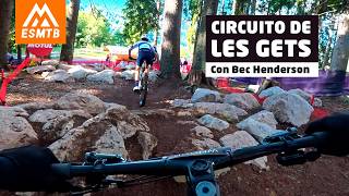 Circuito Copa del Mundo Les Gets con Bec Henderson
