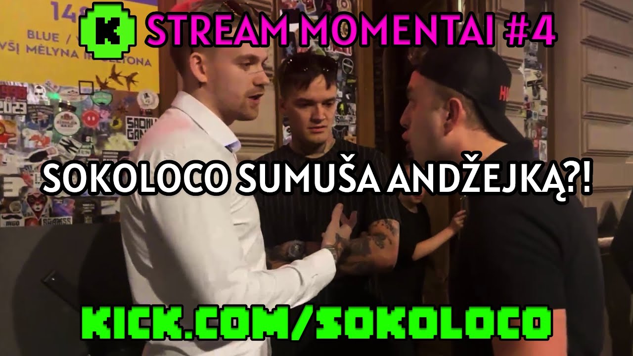 STREAM MOMENTAI #4 | SOKOLOCO IR RAJONO KUNIGAS KUNG FU RIMTU!