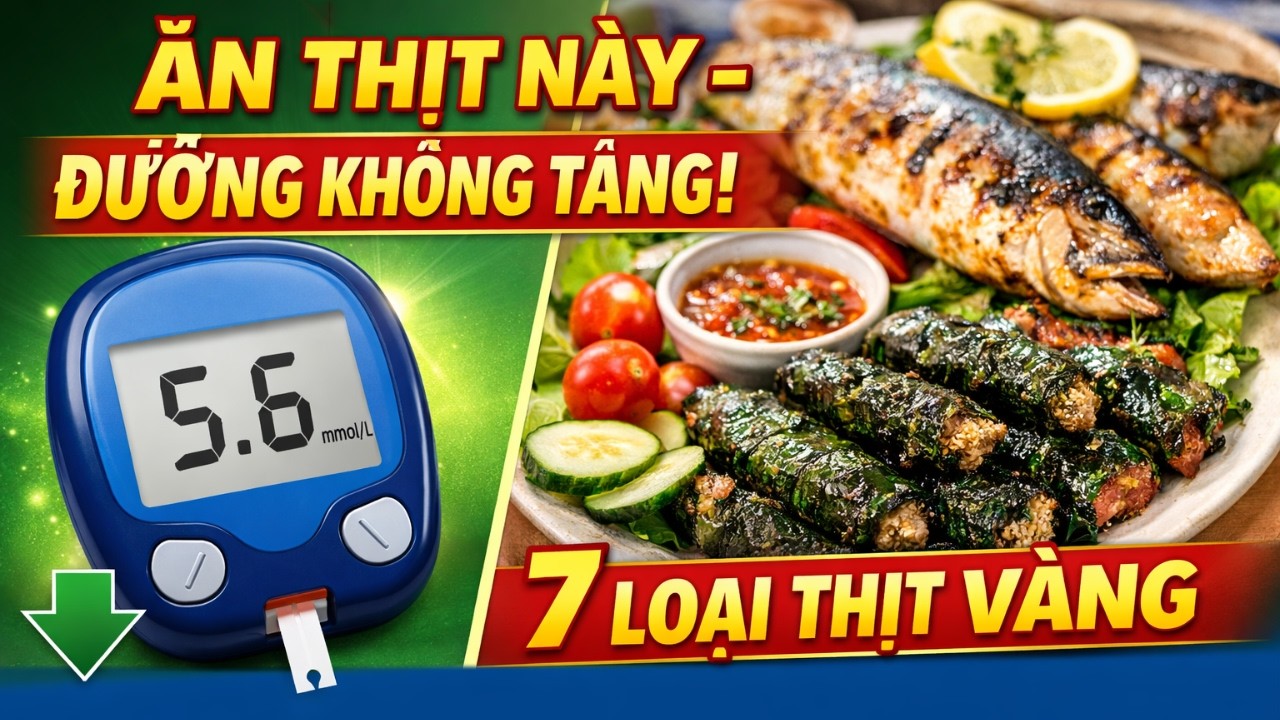 Tiểu Đường Mà Nhịn Thịt Là Sai Lầm! 7 Loại 