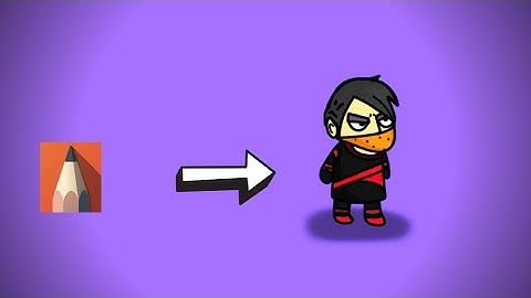 2D Game Character | Game Development | Autodesk Sketchbook #game#gamedev#character