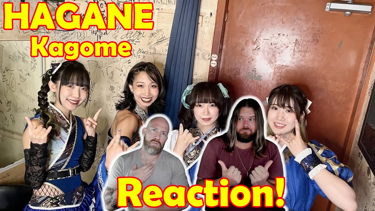 Реакция музыкантов на выступление HAGANE-Kagome (LIVE Music Video)