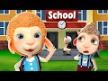 First day of school| What to play Outside | Funny Cartoon Animaion for kids