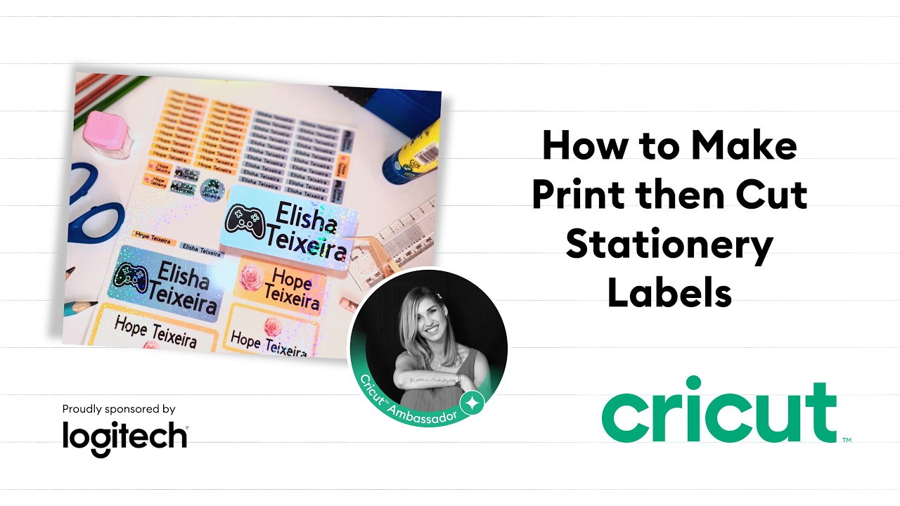 Cricut Beginners Class - Stationery Labels