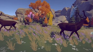 Low Poly Forest Environment | SuspiciousCatStudio