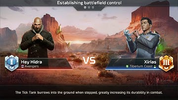 C&C Rivals: No harvester All GDI War Factory Unit gameplay