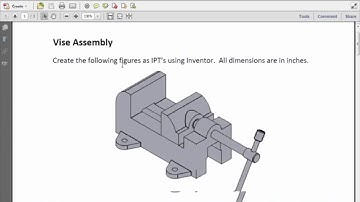 Autodesk Inventor Tutorials Vise Part 1-Base