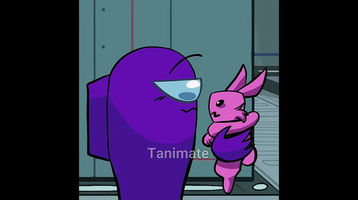 Among us Rodamrix || wrong rabbit || Pink x Purple || animation meme #tanimate