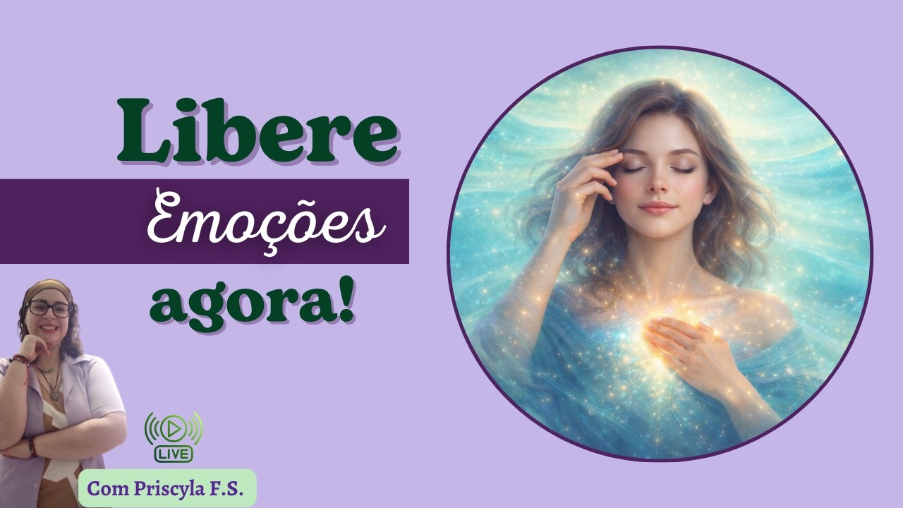 VOCÊ PRECISA FAZER ISSO HOJE! EFT + Ho’oponopono para Liberação Emocional #priscylafs