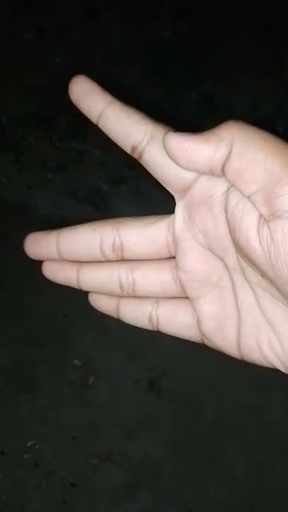Try to you this finger stael