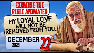 ? MY LOYAL LOVE WILL NOT BE REMOVED FROM YOU ✅ EXAMINE THE BIBLE ANIMATED