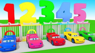 Colorful Toys, Toy Cars, Counting Games, Choose The Right ESCAPE ROOM CHALLENGE Cage Game Cars screenshot 2